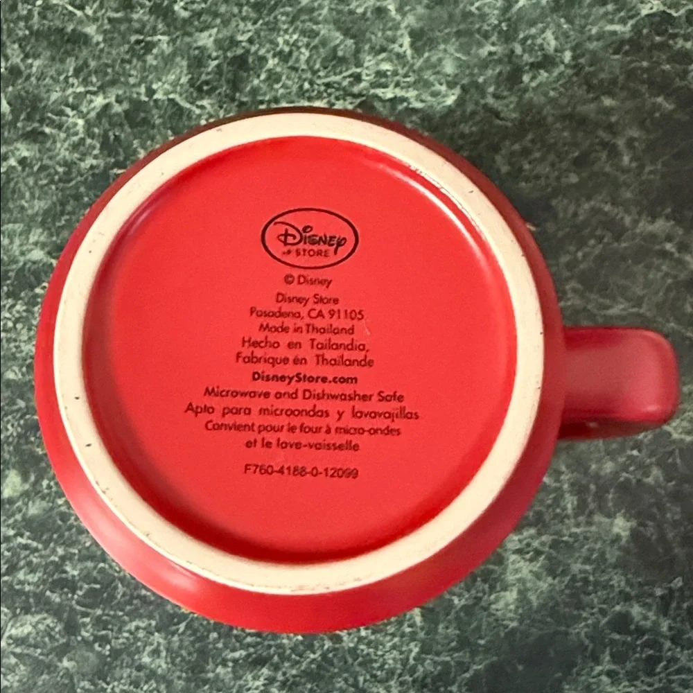 Disney Snow White and the Seven Dwarfs Red and Blue Mug Disney store - Picture 4 of 6